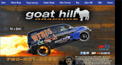 Desktop Screenshot of goathillgraphics.com